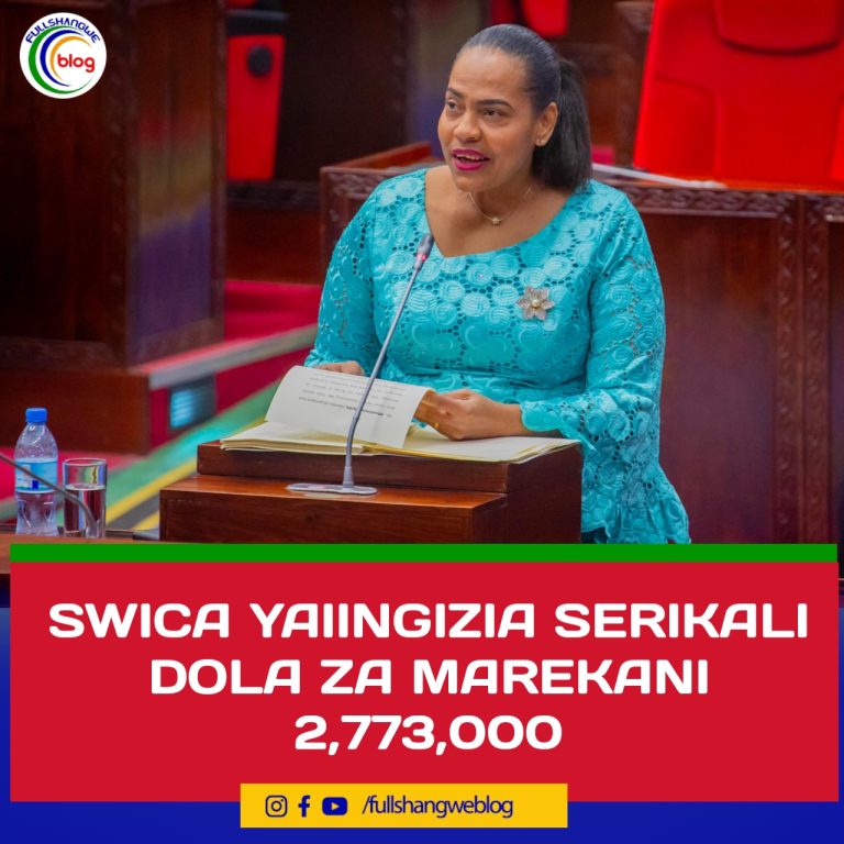 SWICA YAIINGIZIA SERIKALI DOLA ZA MAREKANI 2,773,000