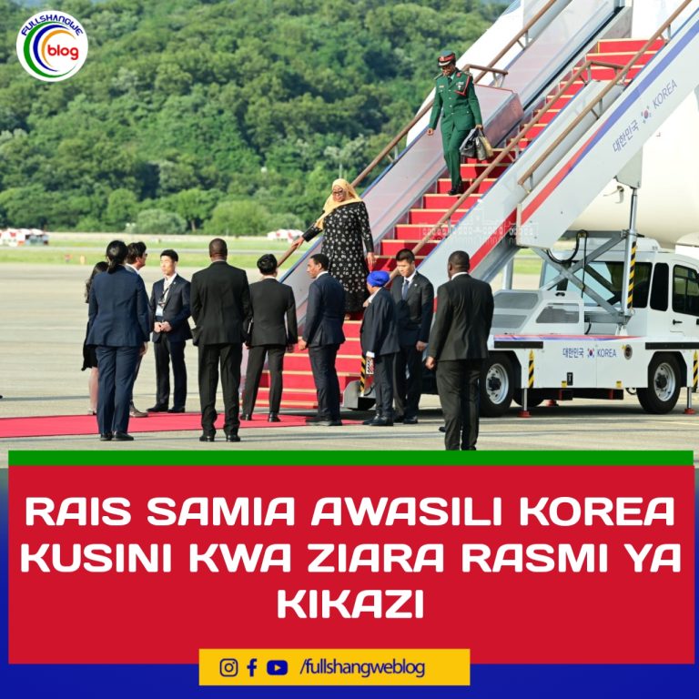 RAIS SAMIA AWASILI KOREA KUSINI KWA ZIARA RASMI YA KIKAZI