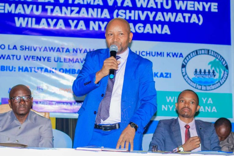 WATU WENYEWE ULEMAVU WAOMBA NAFASI KWENYE MIRADI