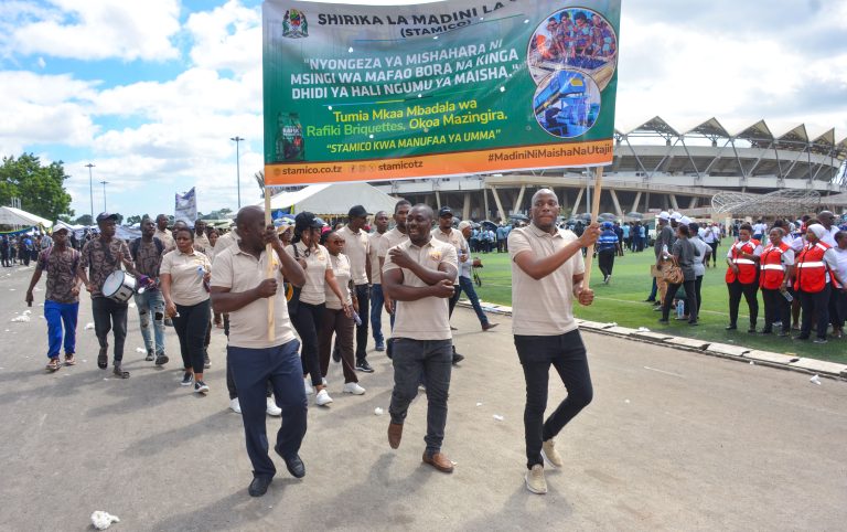 MAFANIKIO YA STAMICO NI YAKUIGWA KATIKA SHEREHE ZA MEI MOSI