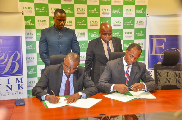 TADB YAINGIA MAKUBALIANO NA BENKI YA EXIM KUWASAIDIA WAKULIMA 