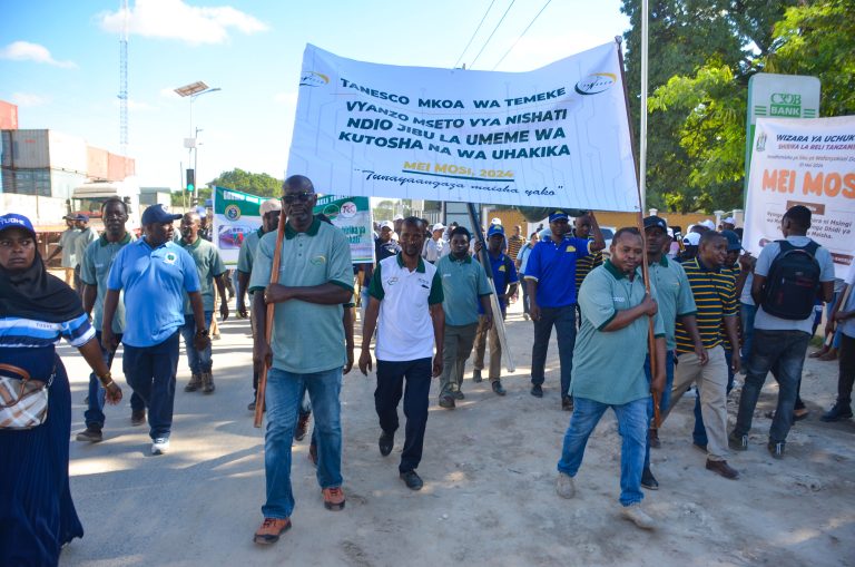 TANESCO TEMEKE YASHIRIKI MAADHIMISHO YA MEI MOSI DSM