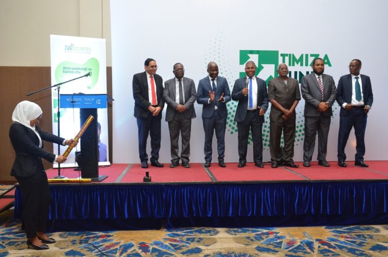 MFUKO WA UWEKEZAJI WA PAMOJA (TIMIZA FUND) WAZINDULIWA ZANZIBAR