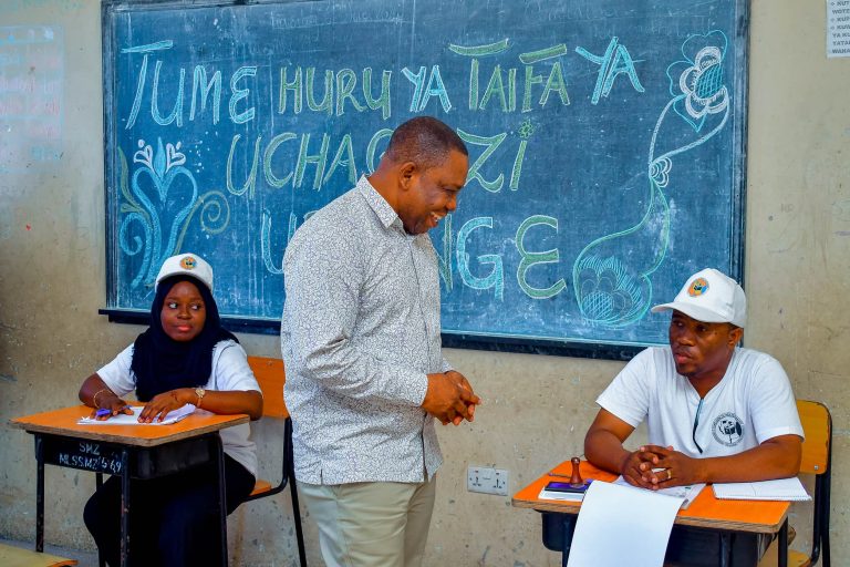 DKT.DIMWA : ATEMBELEA VITUO VYA UCHAGUZI MDOGO JIMBO LA KWAHANI