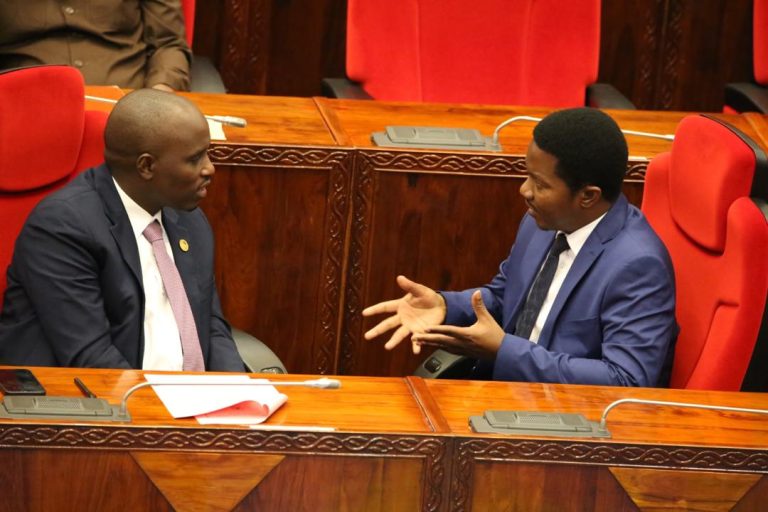 WAZIRI JAFO AKITETA BUNGENI NA NAIBU WAZIRI MKUU