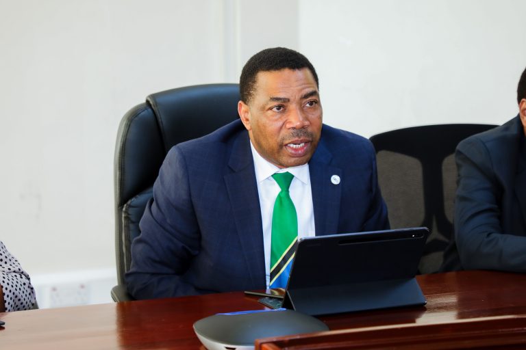 DKT. NCHEMBA AZUNGUMZA NA RAIS WA CHINA EXIM BANK