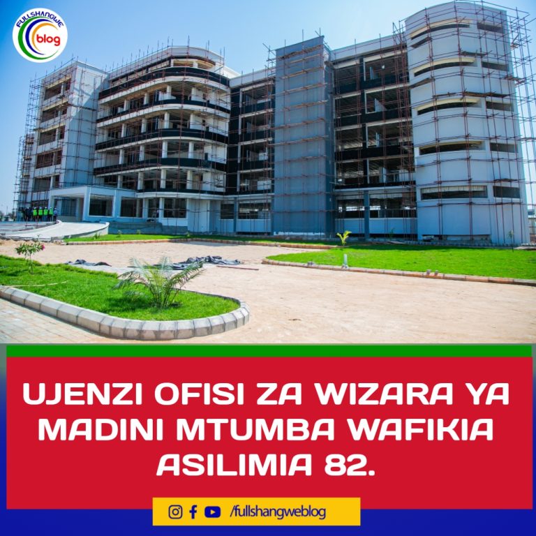 UJENZI OFISI ZA WIZARA YA MADINI MTUMBA WAFIKIA ASILIMIA 82.