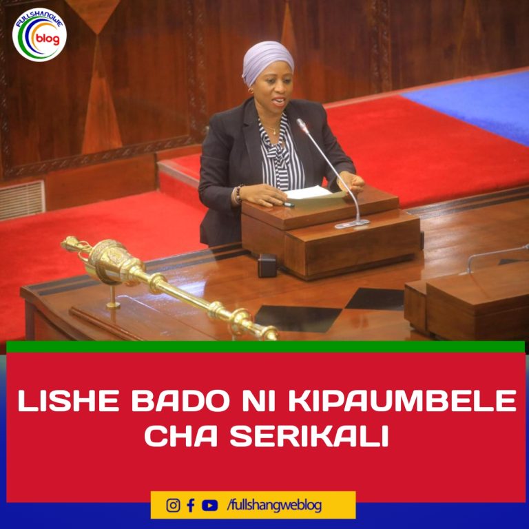 LISHE BADO NI KIPAUMBELE CHA SERIKALI