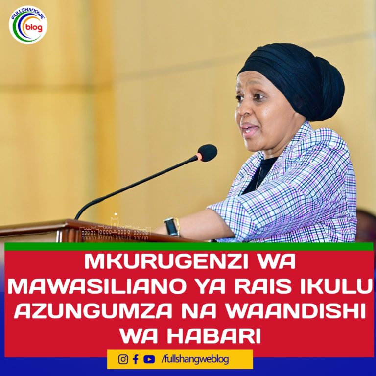 MKURUGENZI WA MAWASILIANO YA RAIS IKULU AZUNGUMZA NA WAANDISHI WA HABARI