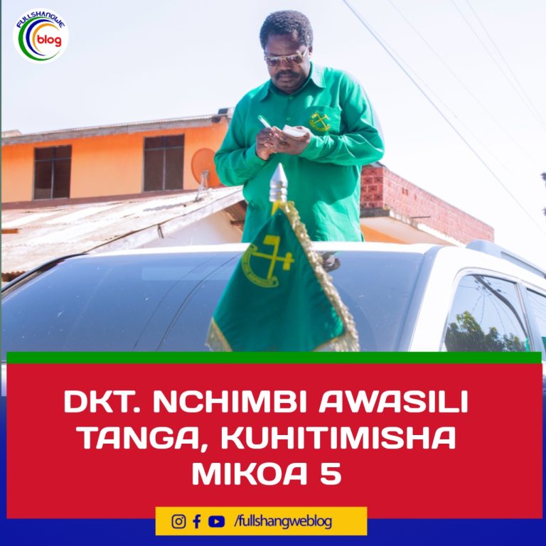 NCHIMBI AWASILI TANGA, KUHITIMISHA MIKOA 5