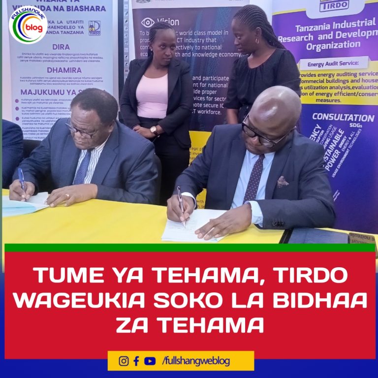 TUME YA TEHAMA TIRDO WAGEUKIA SOKO KA BIDHAA ZA TEHAMA