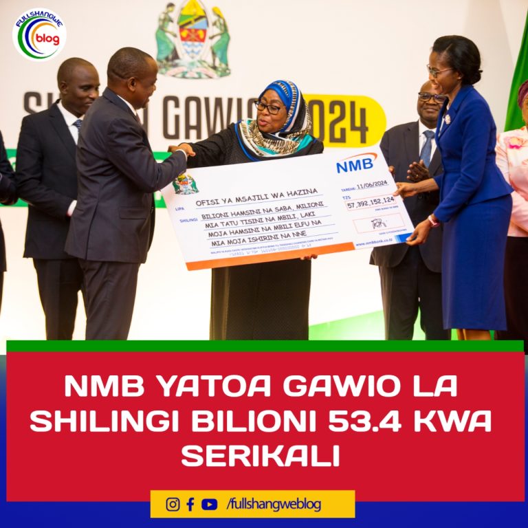 NMB YATOA GAWIO LA SHILINGI BILIONI 53.4 KWA SERIKALI