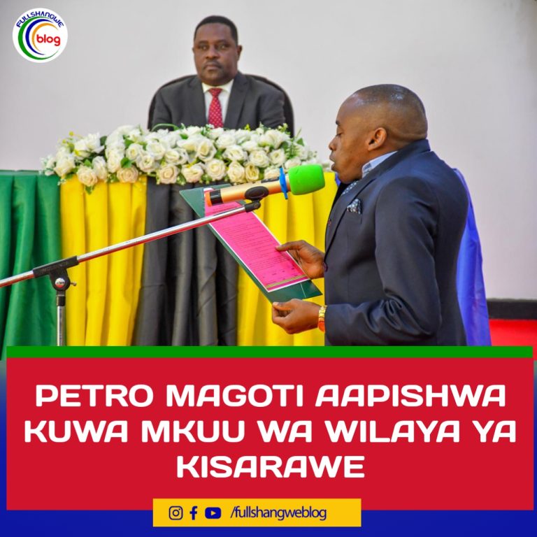 PETRO MAGOTI AAPISHWA KUWA MKUU WA WILAYA YA KISARAWE