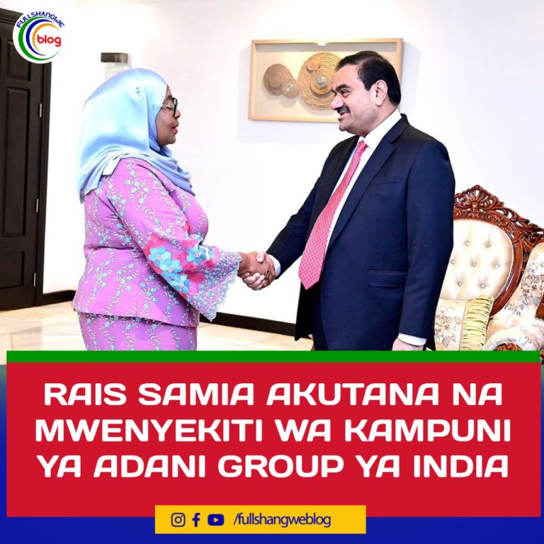 RAIS SAMIA AKUTANA NA MWENYEKITI WA KAMPUNI YA ADANI GROUP YA INDIA