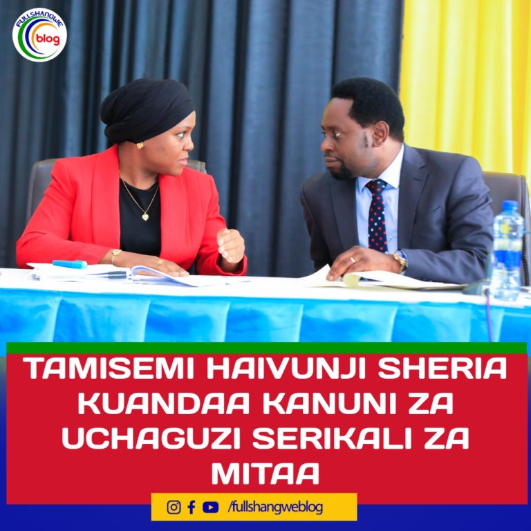 TAMISEMI HAIVUNJI SHERIA KUANDAA KANUNI ZA UCHAGUZI SERIKALI ZA MITAA