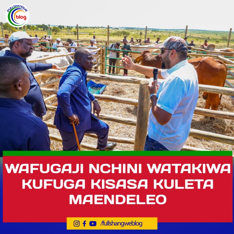 WAFUGAJI NCHINI WATAKIWA KUFUGA KISASA KULETA MAENDELEO