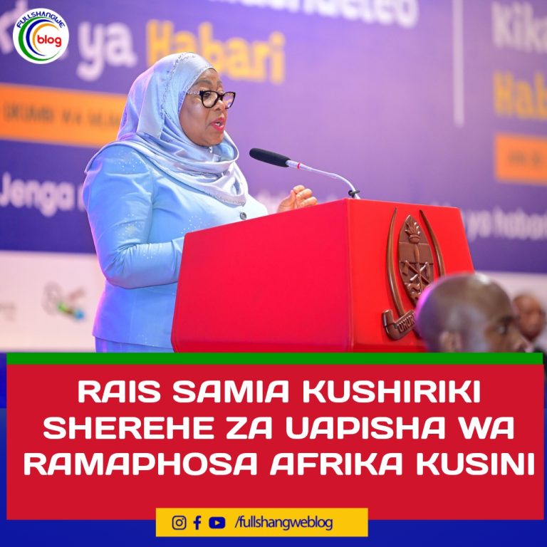 RAIS SAMIA KUSHIRIKI SHEREHE ZA UAPISHA WA RAMAPHOSA AFRIKA KUSINI