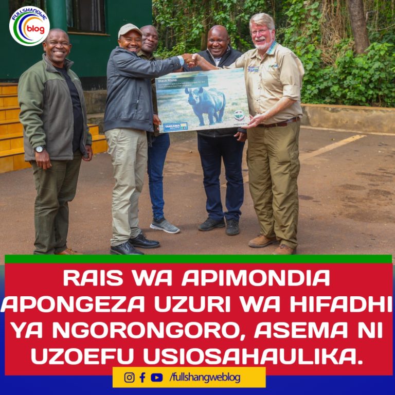 RAIS WA APIMONDIA APONGEZA UZURI WA HIFADHI YA NGORONGORO; ASEMA NI UZOEFU USIOSAHAULIKA.