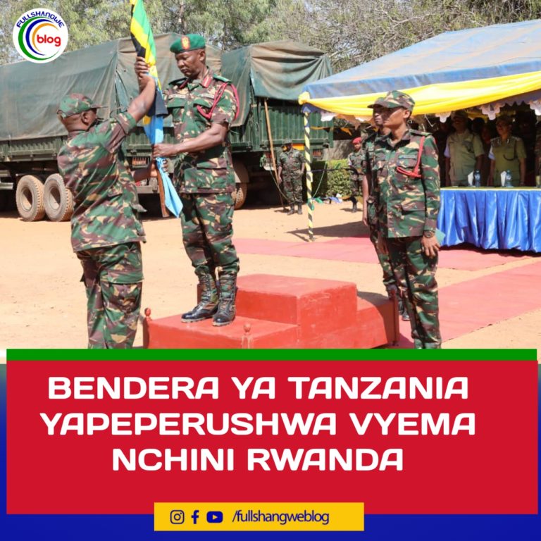 BENDERA YA TANZANIA YAPEPERUSHWA VYEMA NCHINI RWANDA