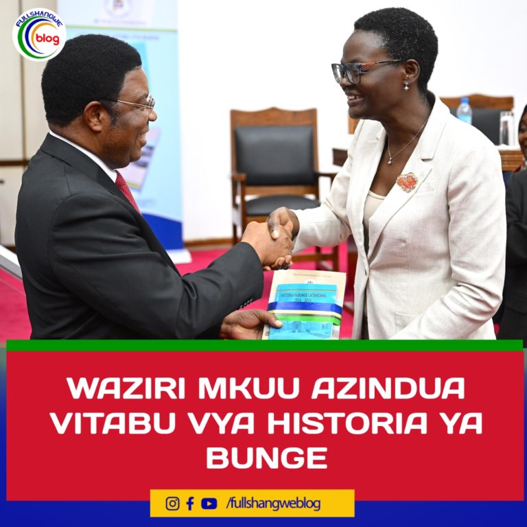 WAZIRI MKUU AZINDUA VITABU VYA HISTORIA YA BUNGE
