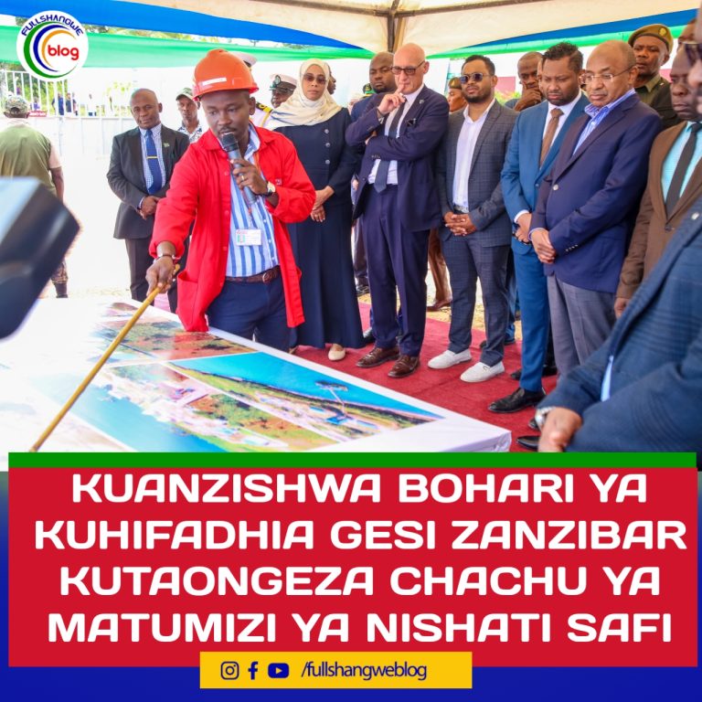 KUANZISHWA BOHARI YA KUHIFADHIA GESI ZANZIBAR KUTAONGEZA CHACHU YA MATUMIZI YA NISHATI SAFI