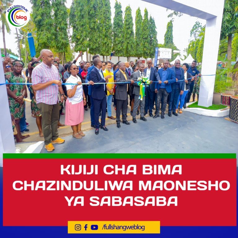 KIJIJI CHA BIMA CHAZINDULIWA MAONESHO YA SABASABA