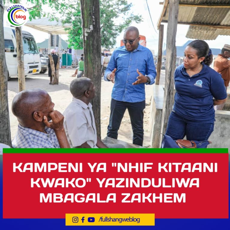KAMPENI YA “NHIF KITAANI KWAKO” YAZINDULIWA MBAGALA ZAKHEM