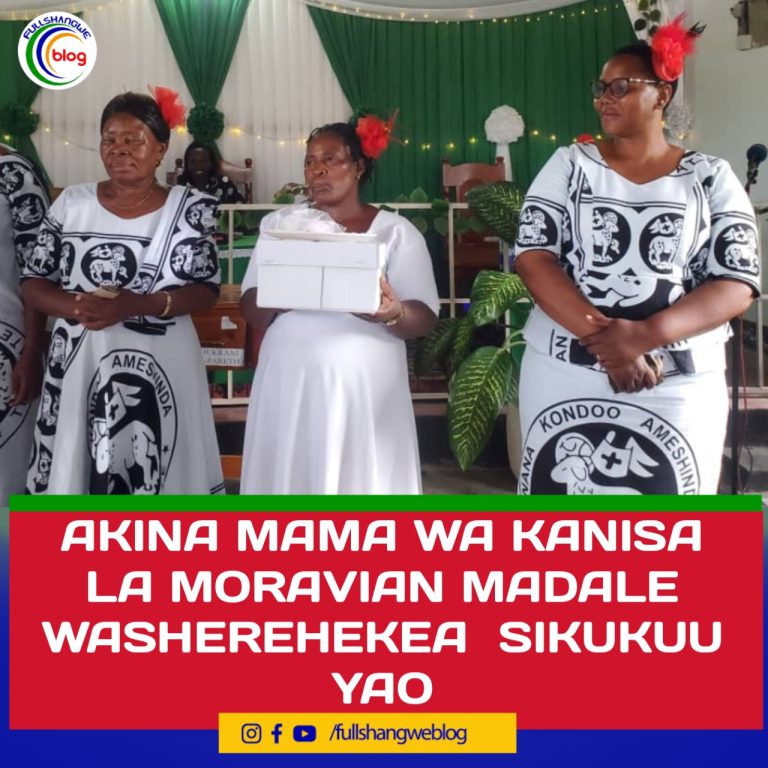 AKINA MAMA WA KANISA LA MORAVIAN MADALE WASHEREHEKEA  SIKUKUU YAO