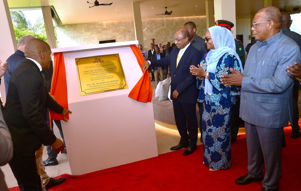 RAIS WA ZANZIBAR MHE.DK.HUSSEIN MWINYI AZINDUA BRANDI MPYA YA THE MORA ZANZIBAR