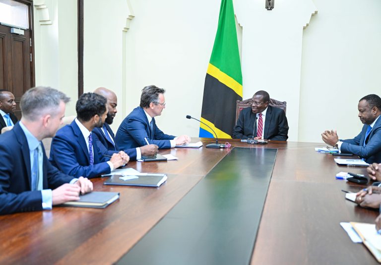 MAKAMU WA RAIS AFANYA MAZUNGUMZO NA MKURUGENZI WA BRITISHI INVESTIMENT