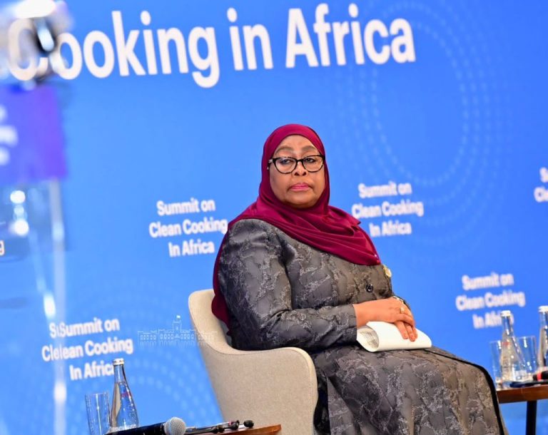 RAIS SAMIA ANAVYOWEKA ALAMA ISIYOFUTIKA NISHATI SAFI YA KUPIKIA