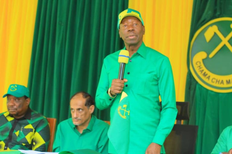 COMRADE YASSIN AONGOZA HALMASHAURI KUU YA CCM MKOA WA IRINGA