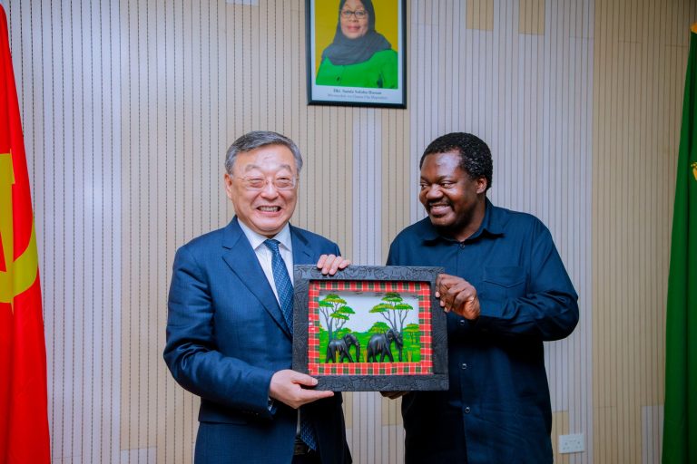 BALOZI NCHIMBI AKUTANA NA MJUMBE WA KAMATI CHAMA CHA CPC CHA CHINA