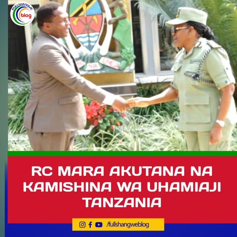 RC MARA AKUTANA NA KAMISHINA WA UHAMIAJI TANZANIA
