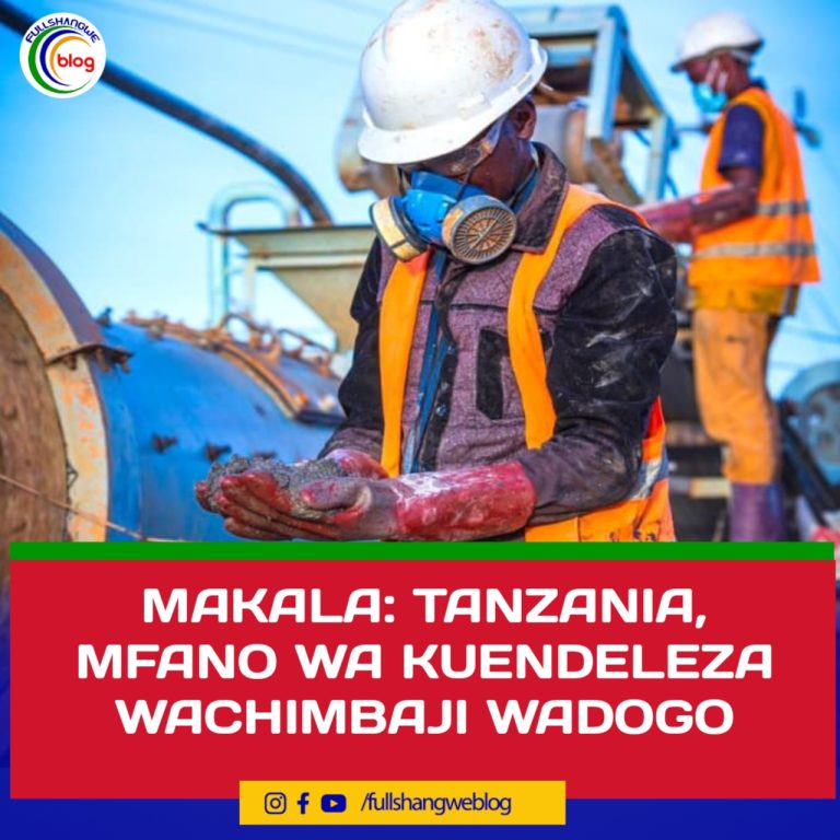 MAKALA: TANZANIA, MFANO WA KUENDELEZA WACHIMBAJI WADOGO