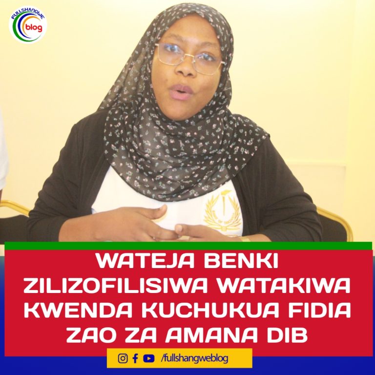 WATEJA BENKI ZILIZOFILISIWA WATAKIWA KWENDA KUCHUKUA FIDIA ZAO ZA AMANA DIB