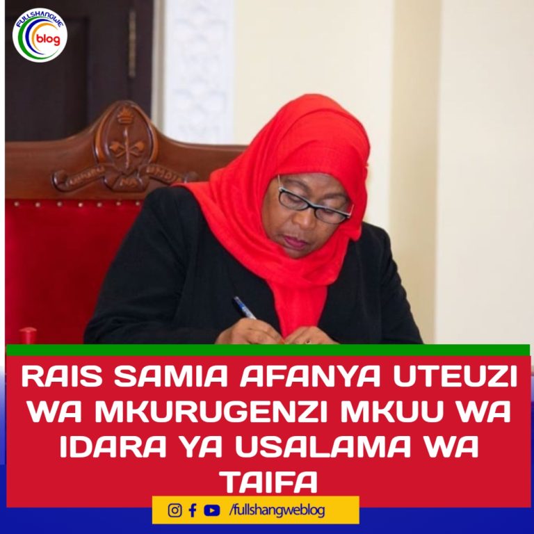 RAIS SAMIA AFANYA UTEUZI WA MKURUGENZI MKUU WA IDARA YA USALAMA WA TAIFA