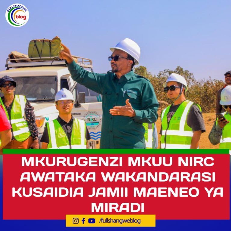 MKURUGENZI MKUU NIRC AWATAKA WAKANDARASI KUSAIDIA JAMII MAENEO YA MIRADI