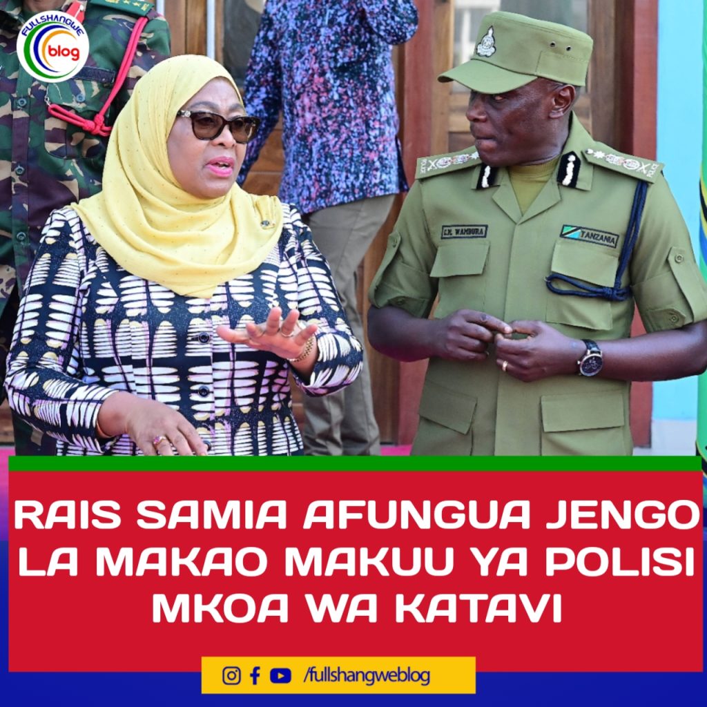 RAIS SAMIA AFUNGUA JENGO LA MAKAO MAKUU YA POLISI MKOA WA KATAVI