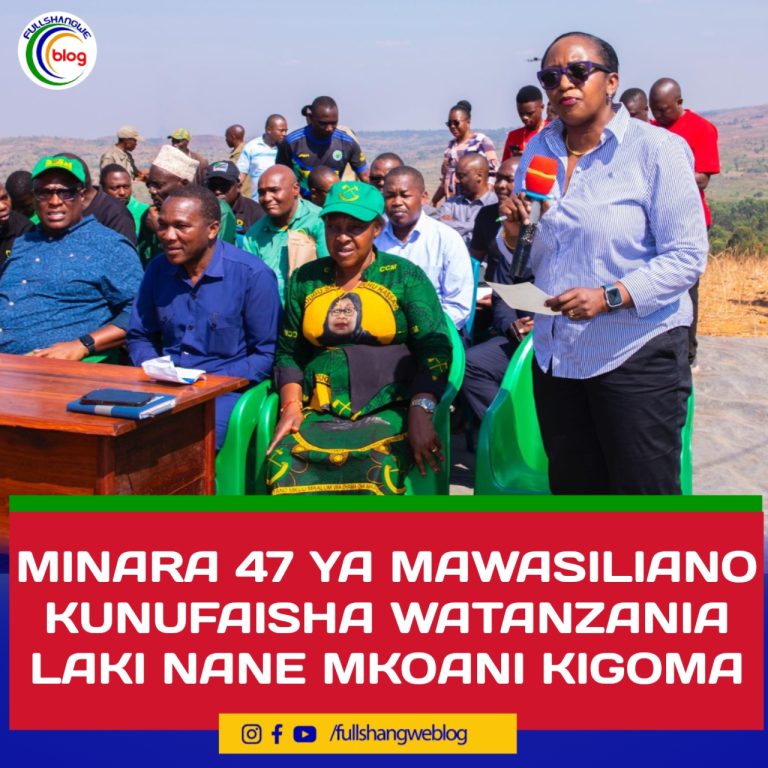 MINARA 47 YA MAWASILIANO KUNUFAISHA WATANZANIA LAKI NANE MKOANI KIGOMA