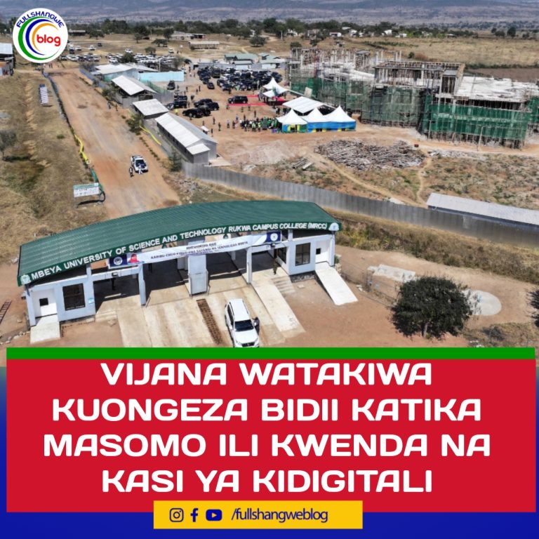 VIJANA WATAKIWA KUONGEZA BIDII KATIKA MASOMO ILI KWENDA NA KASI YA KIDIGITALI