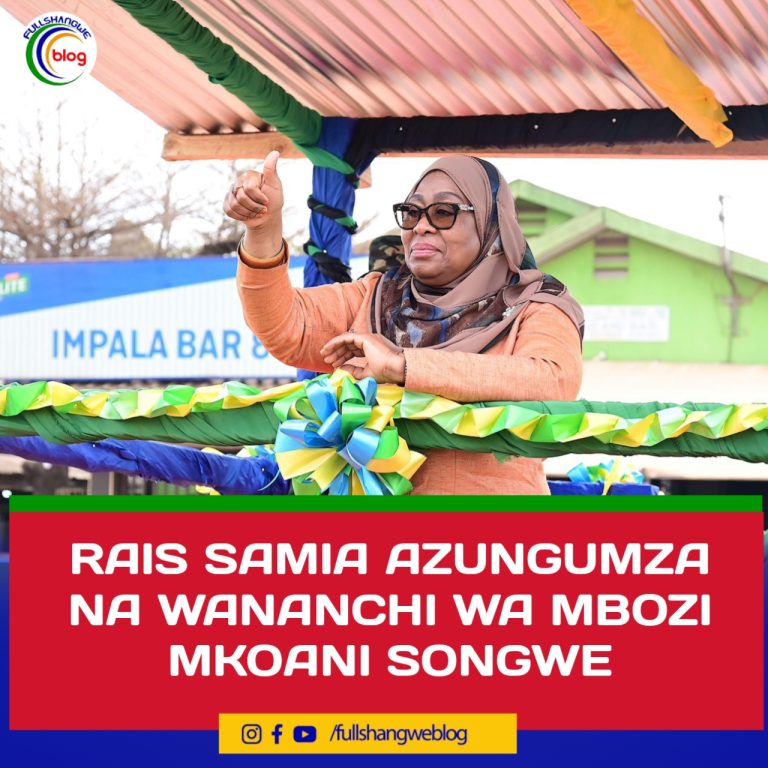 RAIS SAMIA AZUNGUMZA NA WANANCHI WA MBOZI MKOANI SONGWE