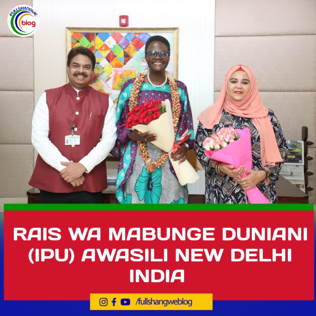 RAIS WA MABUNGE DUNIANI (IPU) AWASILI NEW DELHI INDIA