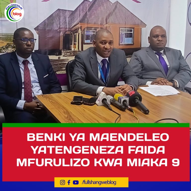 BENKI YA MAENDELEO YATENGENEZA FAIDA MFURULIZO KWA MIAKA 9