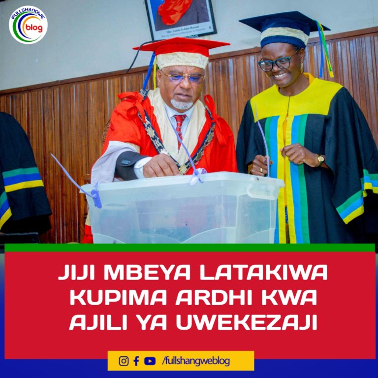 JIJI MBEYA LATAKIWA KUPIMA ARDHI KWA AJILI YA UWEKEZAJI
