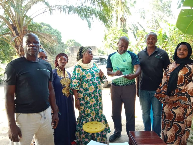 MWENYEKITI NYAMKA ATUA TAWI LA BAMBA KONGOWE KUHIMIZA ZOEZI LA UCHAGUZI WA SERIKALI ZA MITAA