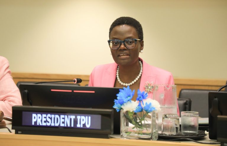 RAIS WA IPU DKT. TULIA ACKSON AFUNGUA KIKAO CHA KIBUNGE NEW YORK MAREKANI