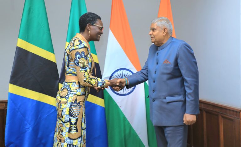 DKT. TULIA AHITIMISHA ZIARA YAKE NCHINI INDIA, AKUTANA NA RAIS WA NCHI HIYO