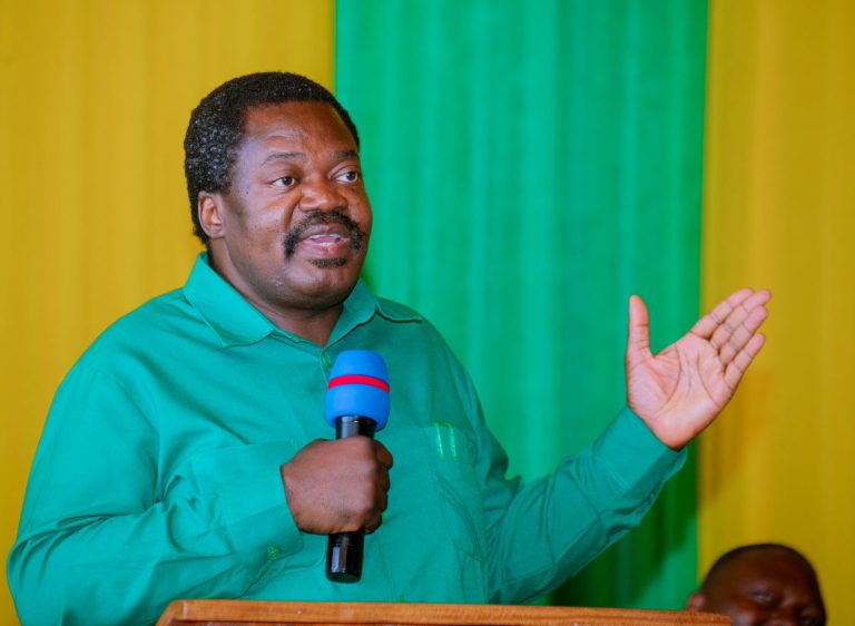 DKT. NCHIMBI AZUNGUMZA NA VIONGOZI MBALIMBALI WA CCM LINDI MJINI