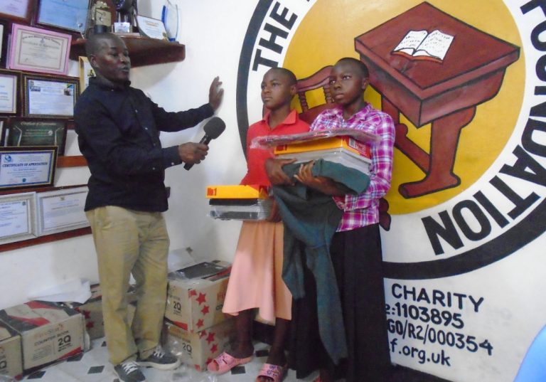 WANAFUNZI 150 KIDATO CHA TANO WASAIDIWA VIFAA VYA ELIMU VYA MILIONI 30